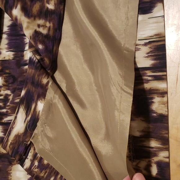 ALEX MARIE GEO PRINT SHEATH DRESS SZ 8 - Picture 11 of 16